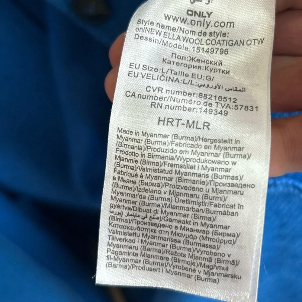 Only wool blend coating/cardigan - Picture 15 of 15